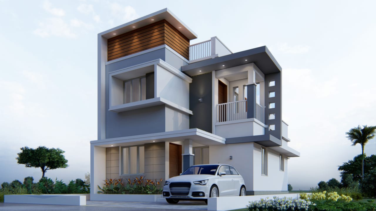 sheela 3d 3BHK Budget friendly villas in palakkad