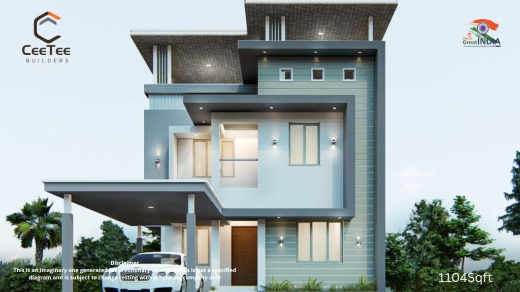 26 LProject 223764Kannadi, Palakkad1104 Sq.Ft5 Cent plot areacompleted Project